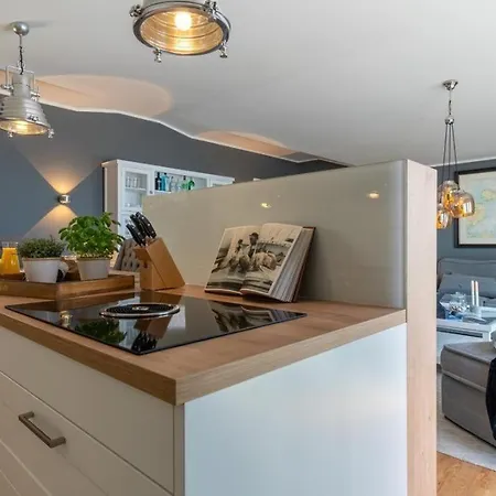 شقة Haus-meerblick-villa-wohnung-meeresloge